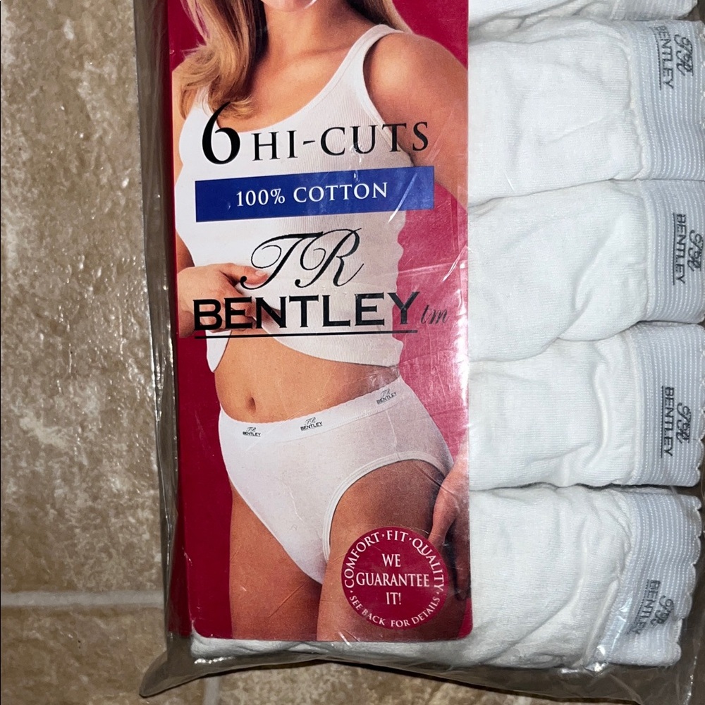 Bentley White Hi-Cut Briefs Pack - Picture 2 of 5